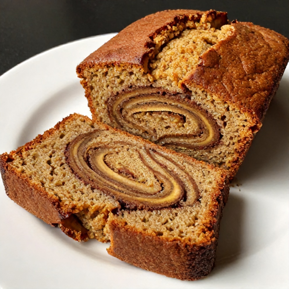 Sliced Moist Banana Bread