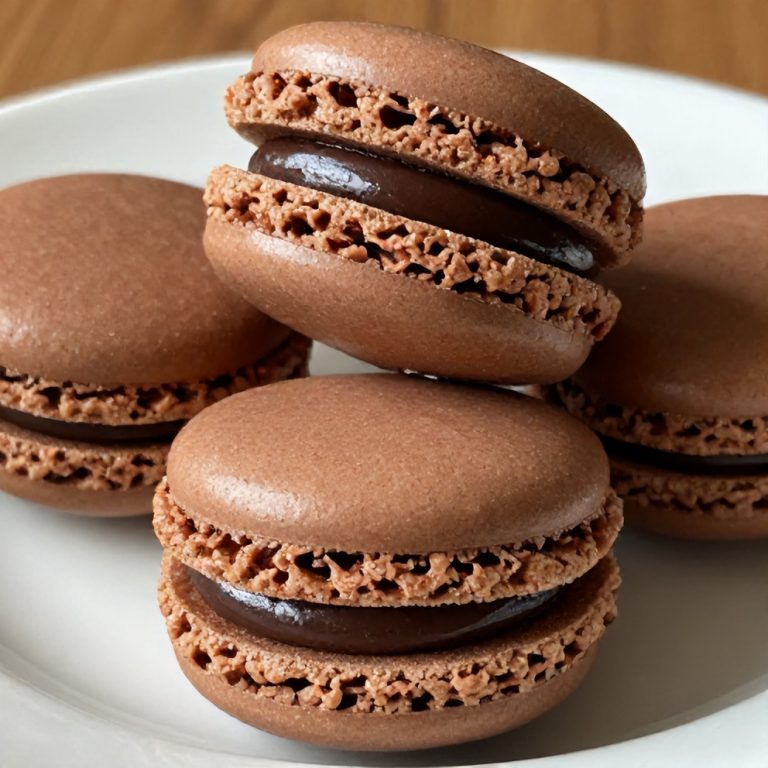 Perfect Chocolate Macarons