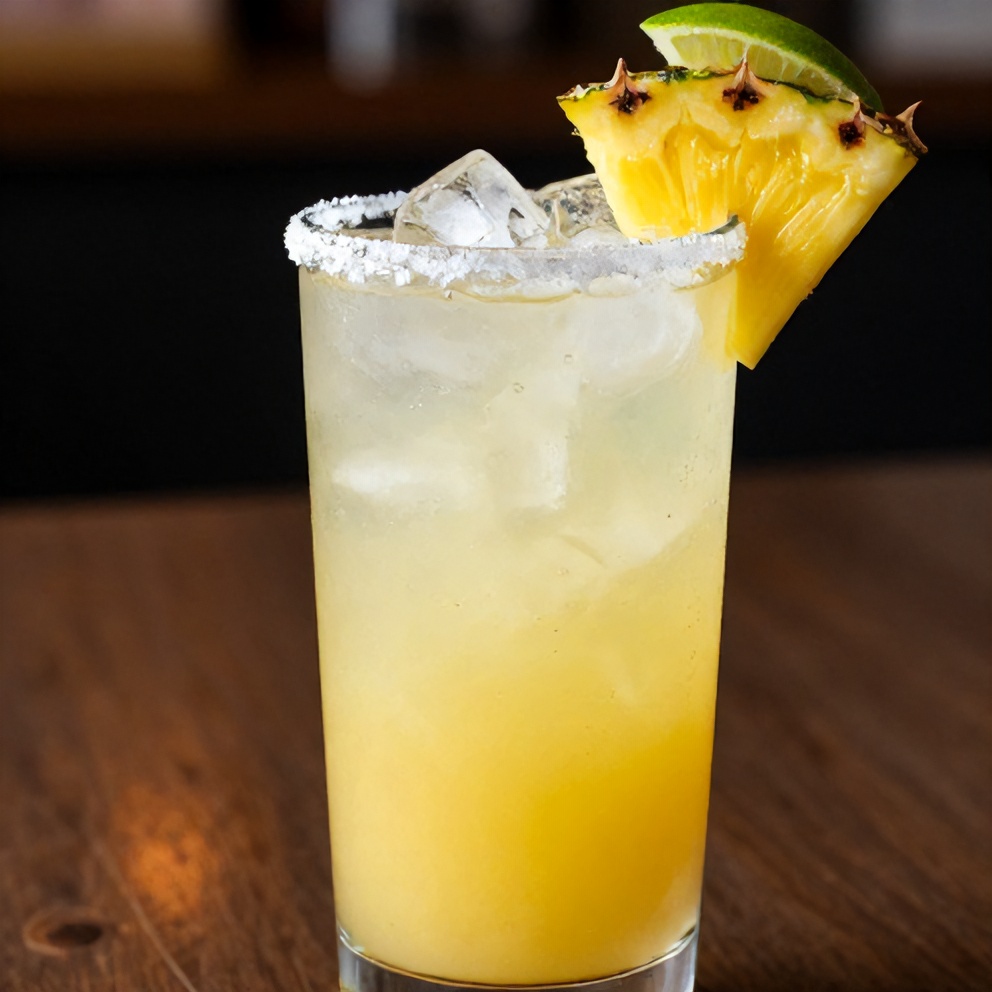Refreshing Pineapple Margarita Mocktail
