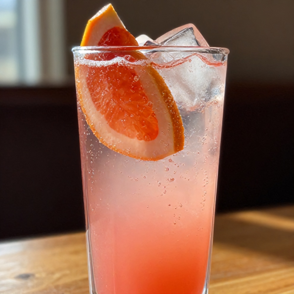 refreshing sparkling fruit punch