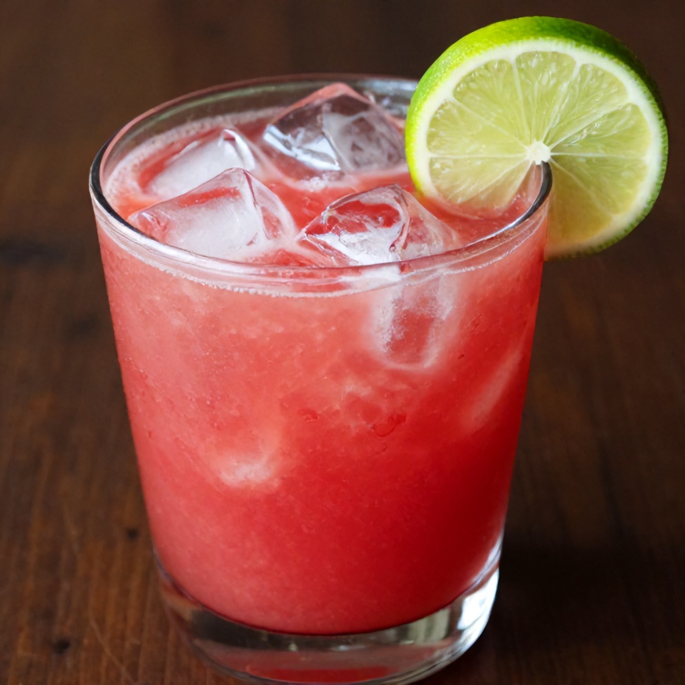 watermelon rose cooler