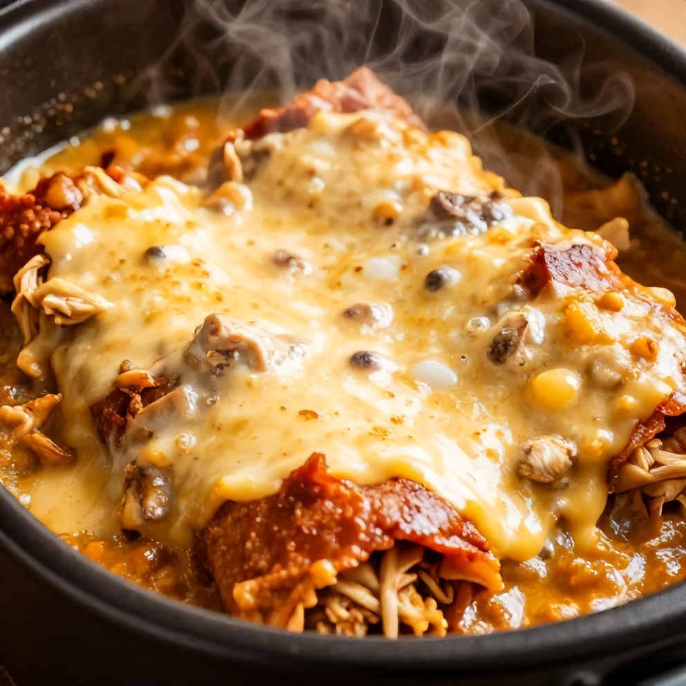 slow cooker chicken enchiladas