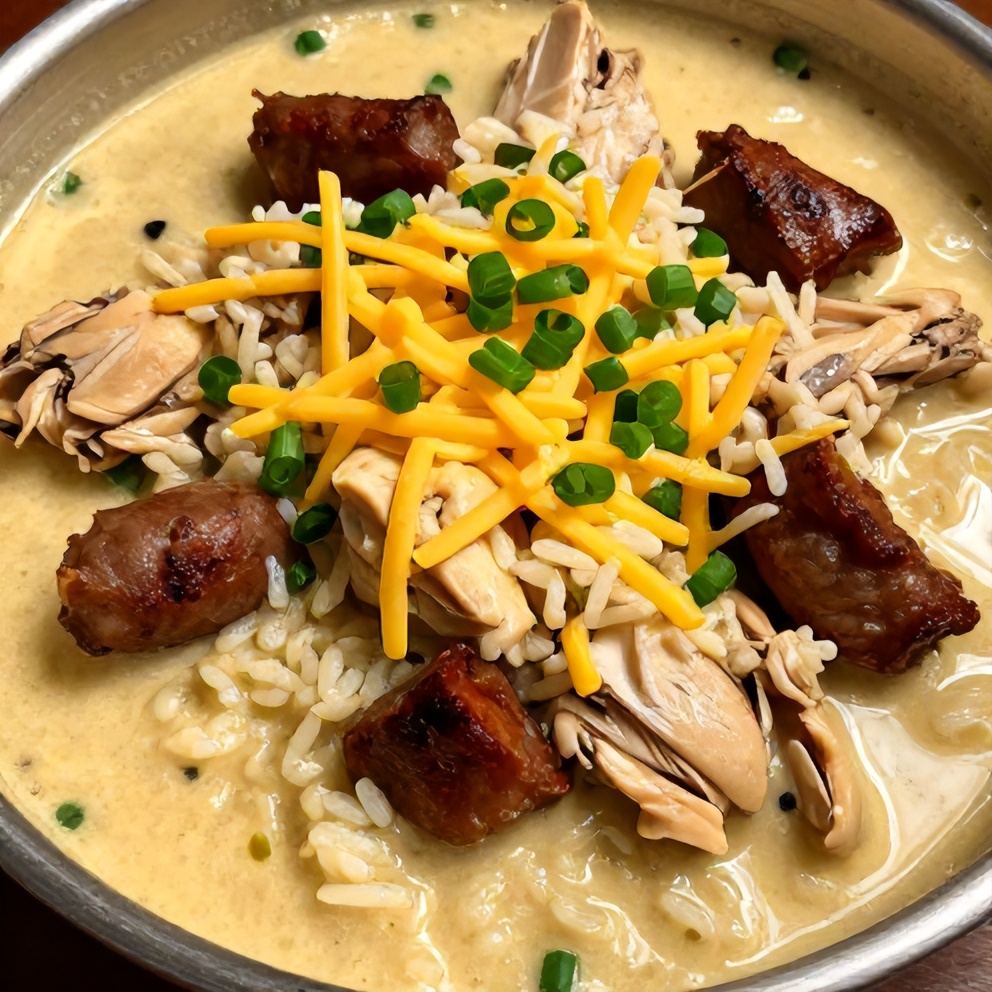 Plated Southern Chicken Bog