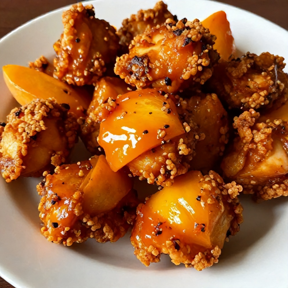 Spicy Jalapeño Peach Chicken