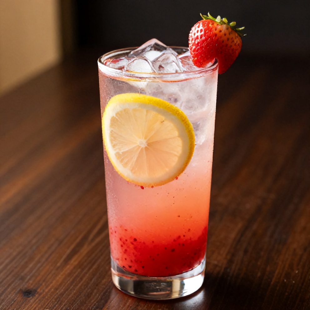 Strawberry Mint Lemonade