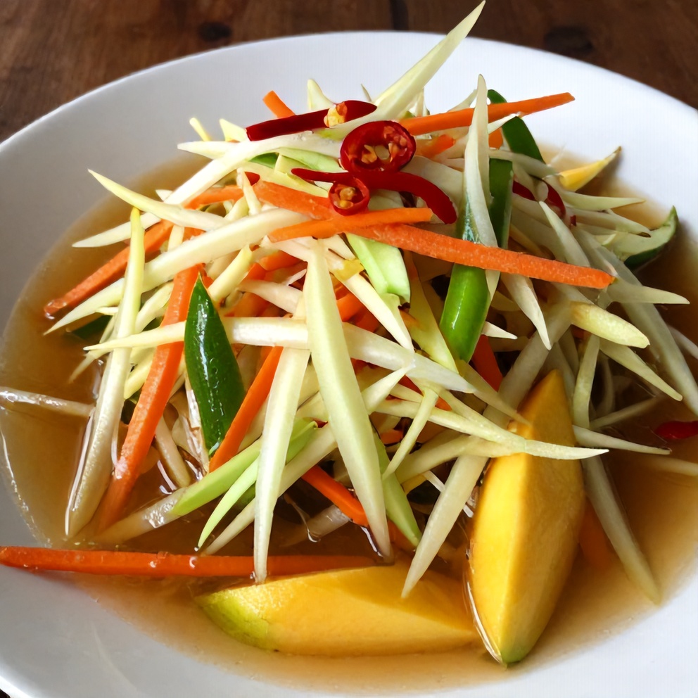 Thai Mango Green Papaya Salad