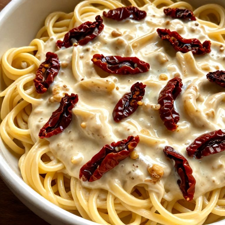 vegan sun dried tomato pasta