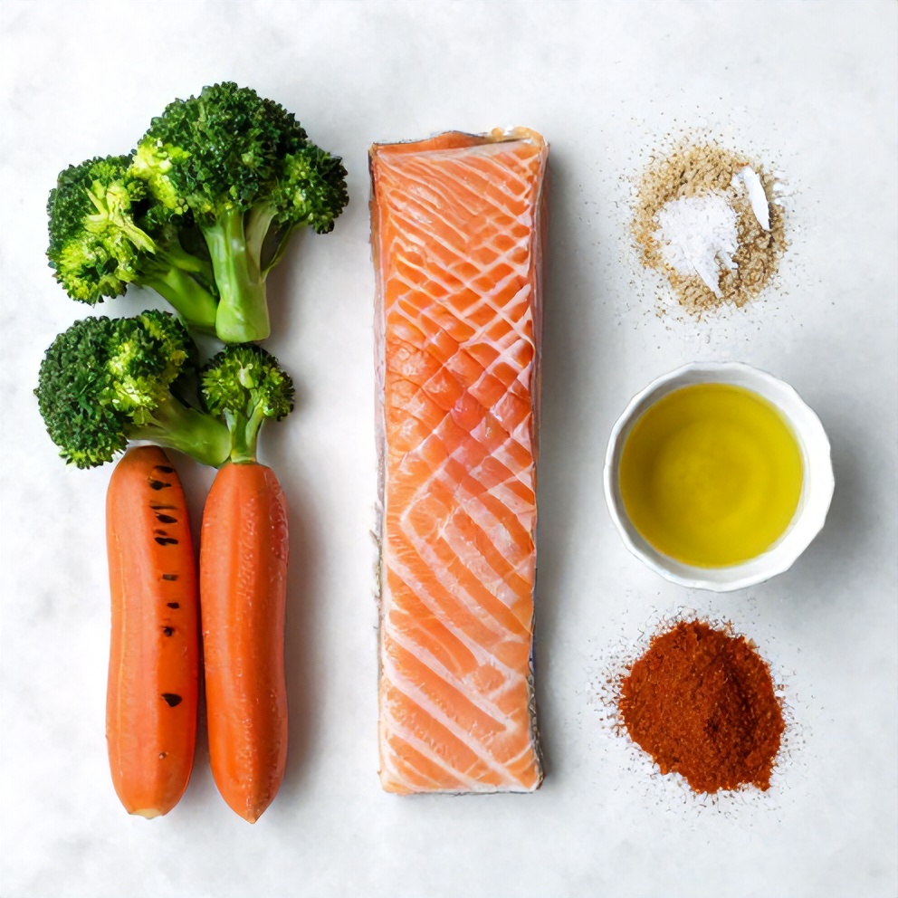 Air Fryer Salmon Ingredients