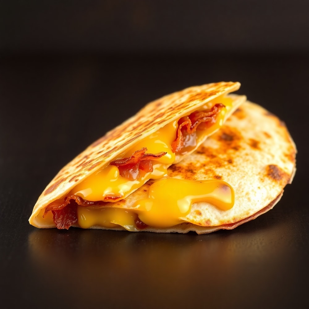 Bacon Egg and Cheese Breakfast Quesadillas