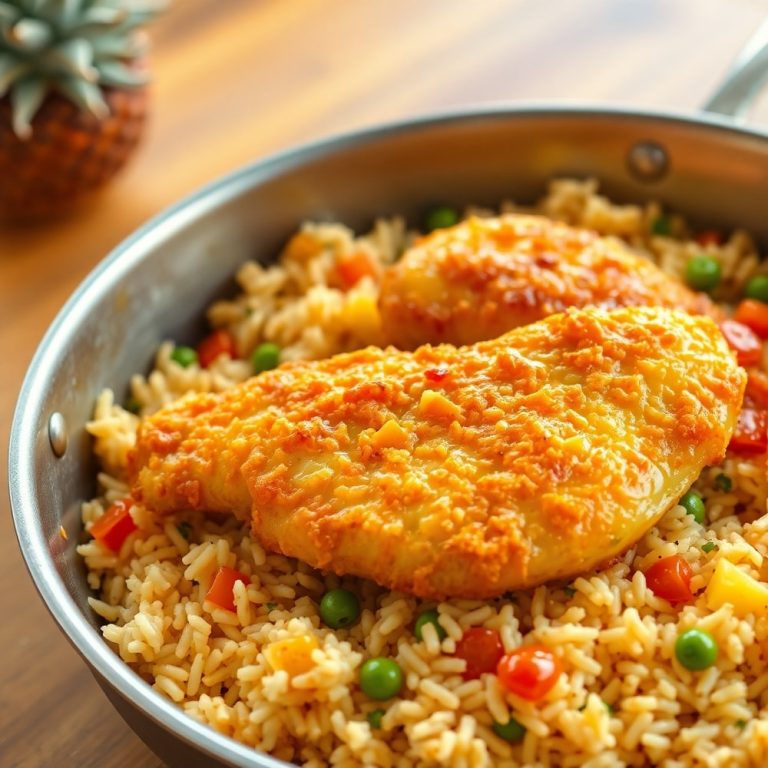 Pineapple Chicken and Rice One-Pan Wonder