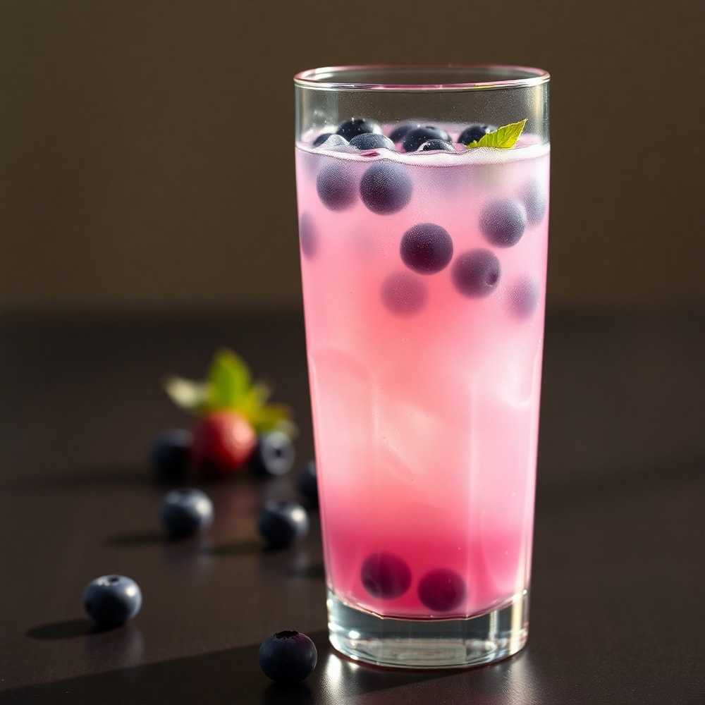 Blueberry Coconut Water Drink