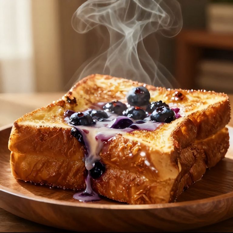 Blueberry Stuffed French Toast