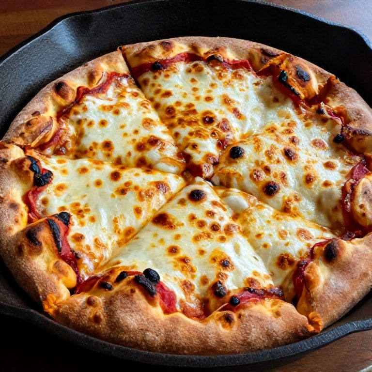 cast iron skillet pizza