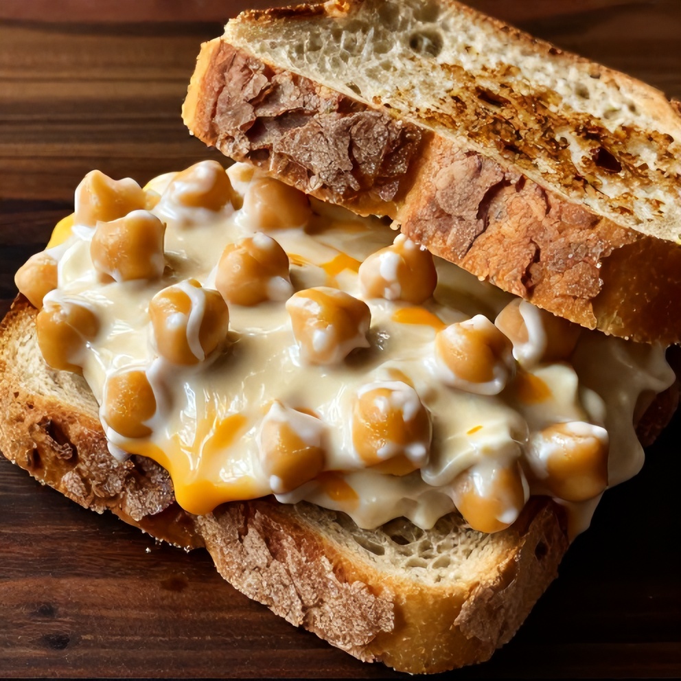 chickpea salad melt