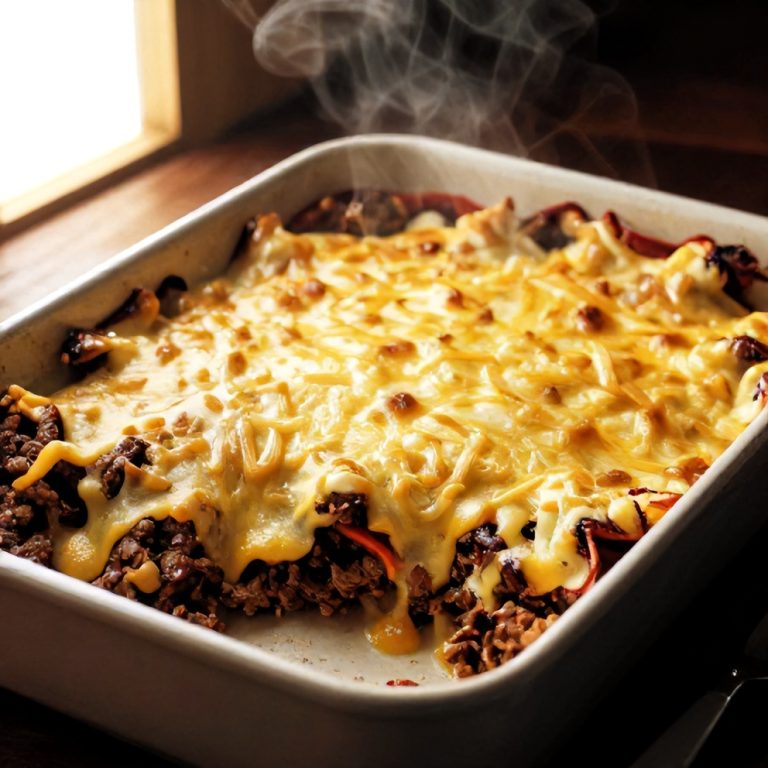 Cheesy Ground Beef Casserole