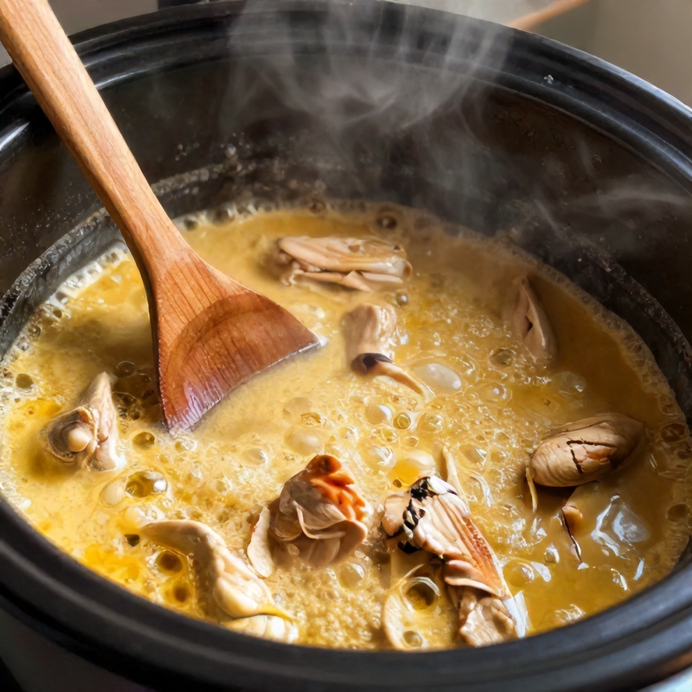 Crockpot Cajun Butter Chicken