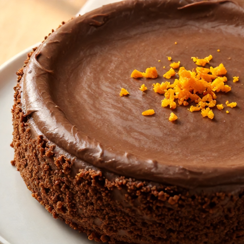 Creamy Chocolate Orange Cheesecake