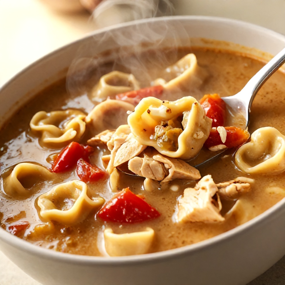 Crock Pot Chicken Parmesan Soup