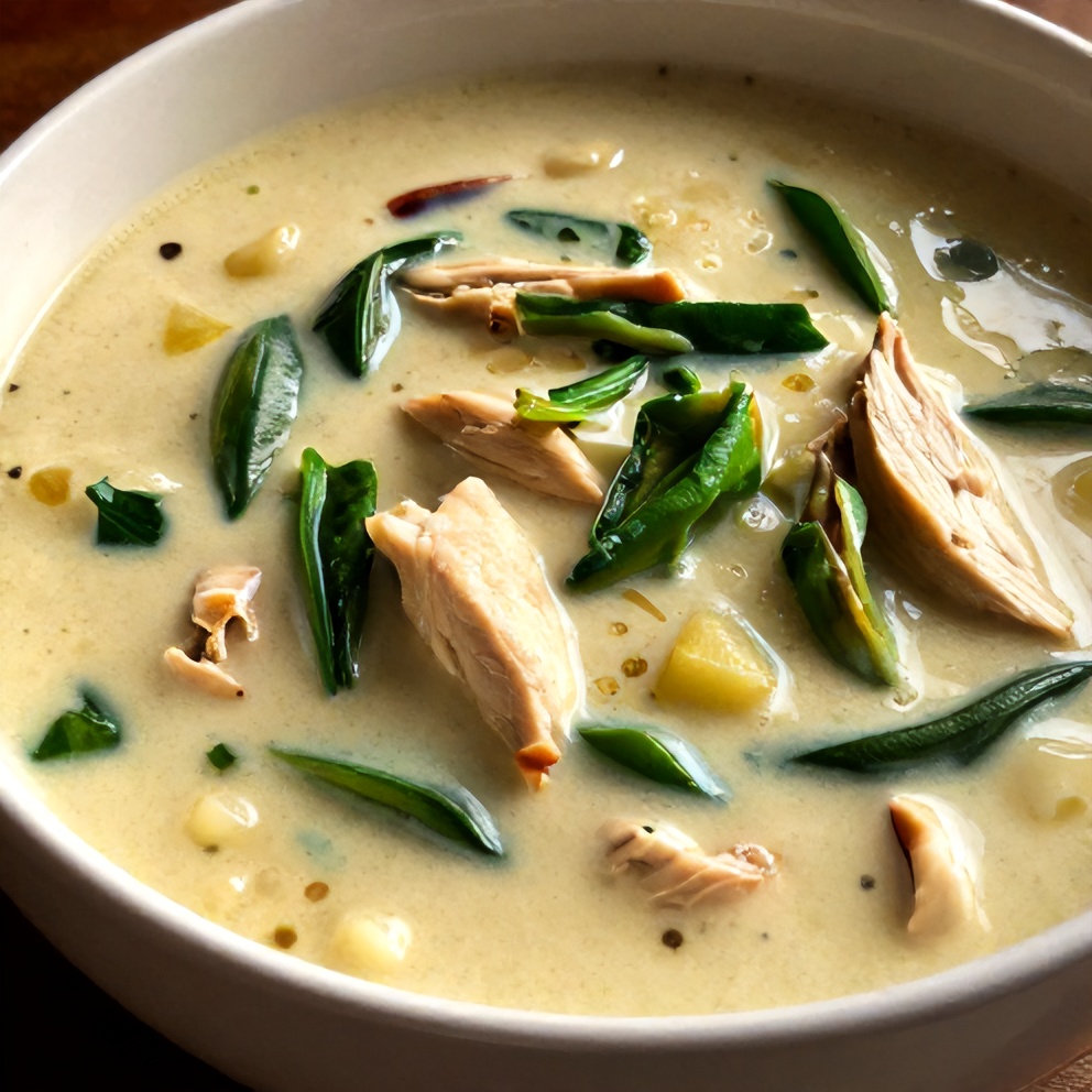 Creamy Tuscan Chicken Potato Soup