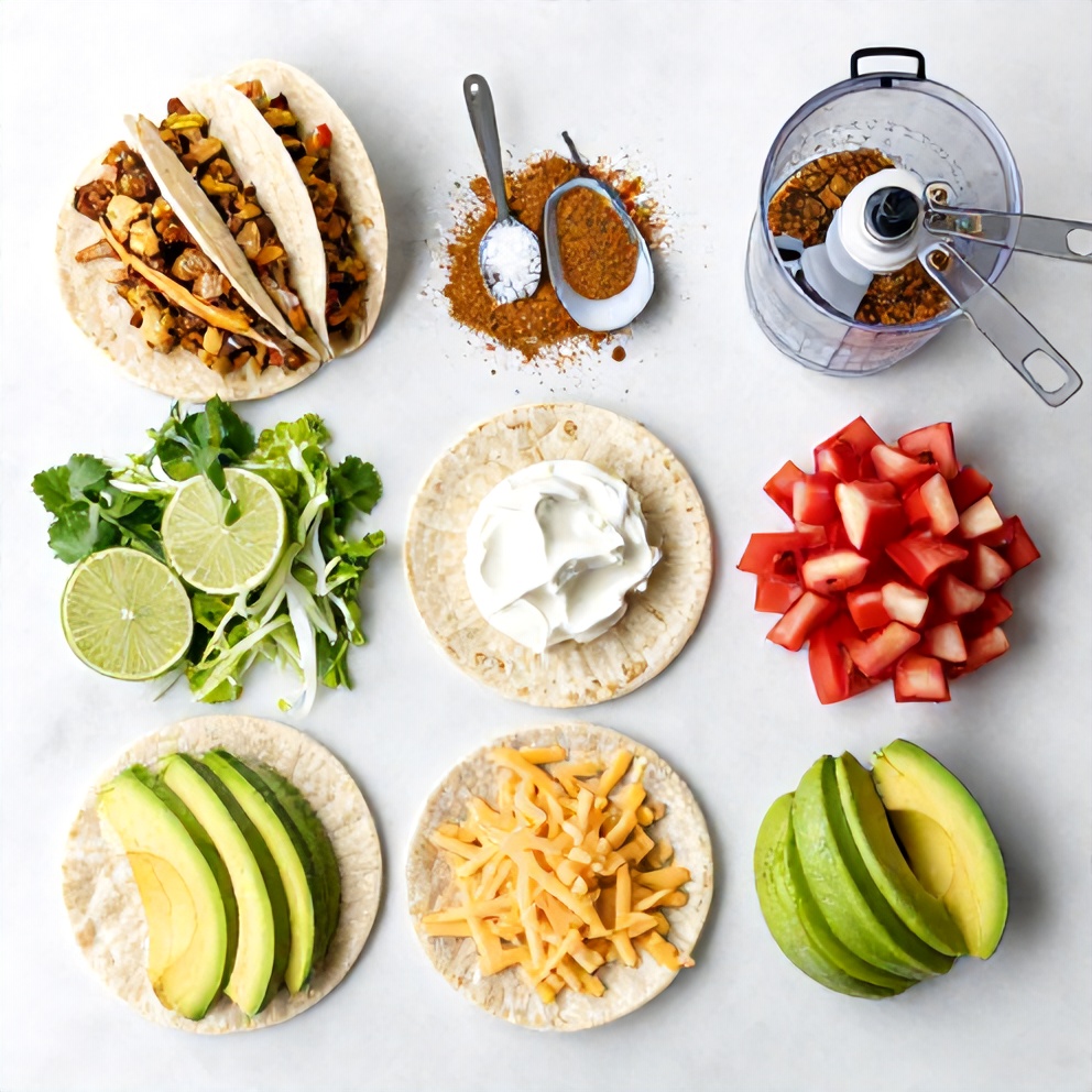 Ground Turkey Tacos Ingredients