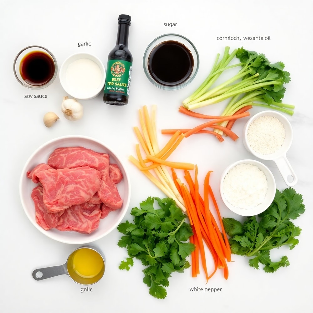 Beef Stir Fry Ingredients