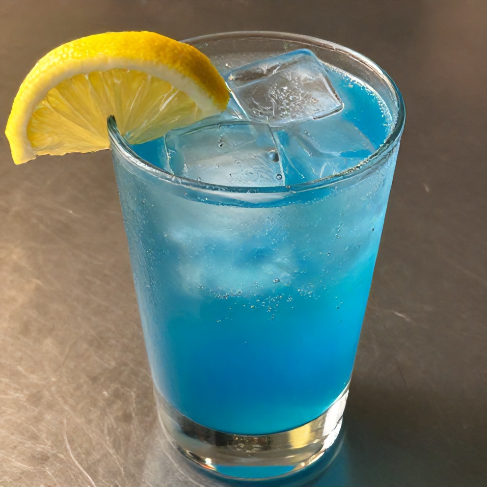blue mocktail