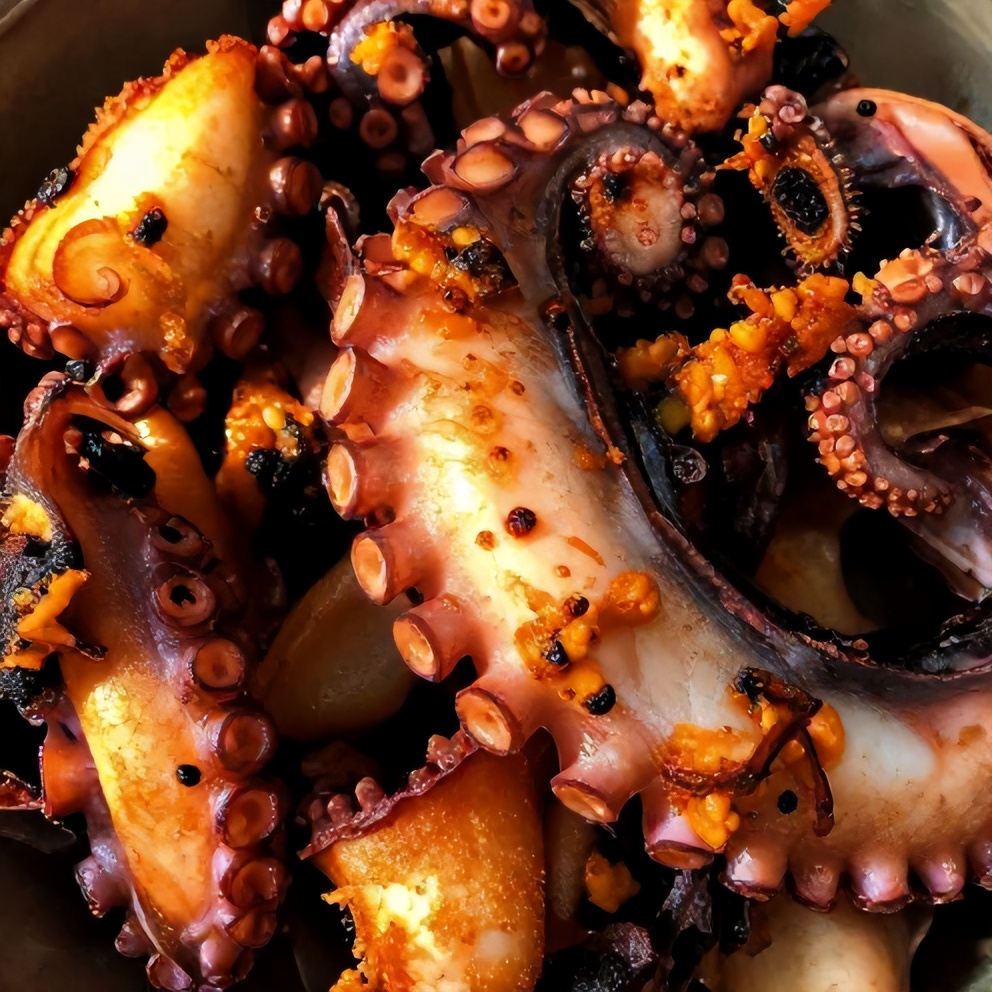 braised octopus