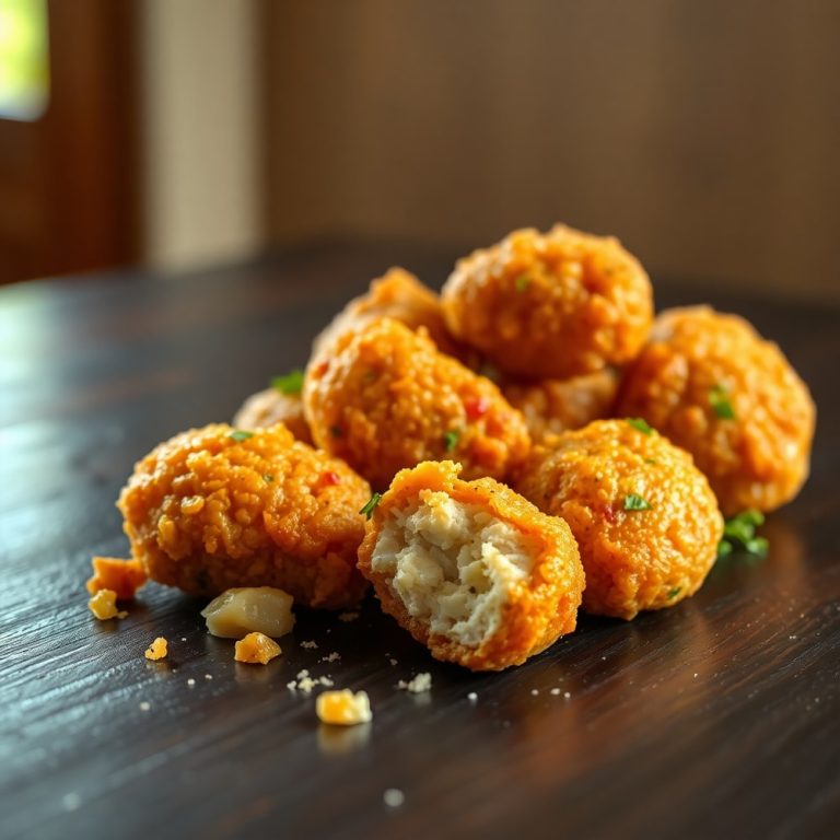 crispy garlic pork bites
