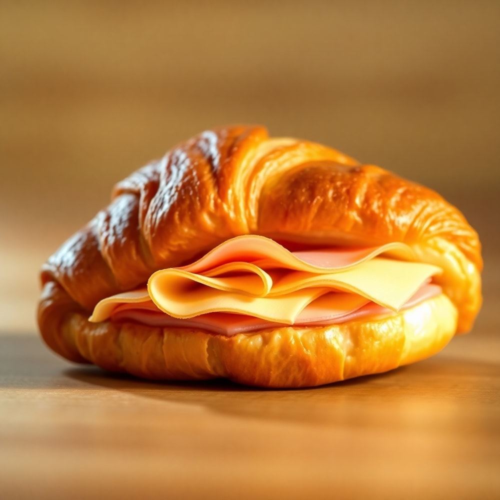 ham and cheese croissant