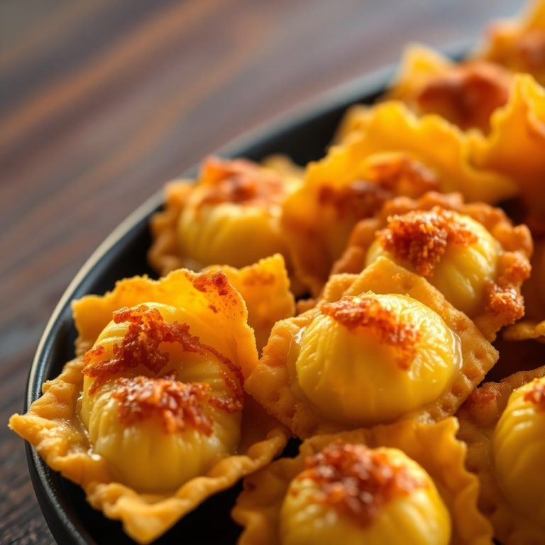 crispy ravioli appetizer