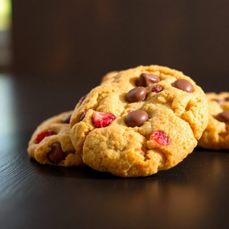 Strawberry Crunch Cookies