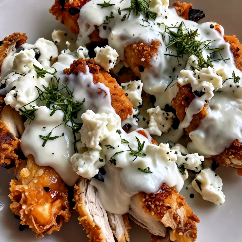 Crispy Yogurt-Marinated Chicken