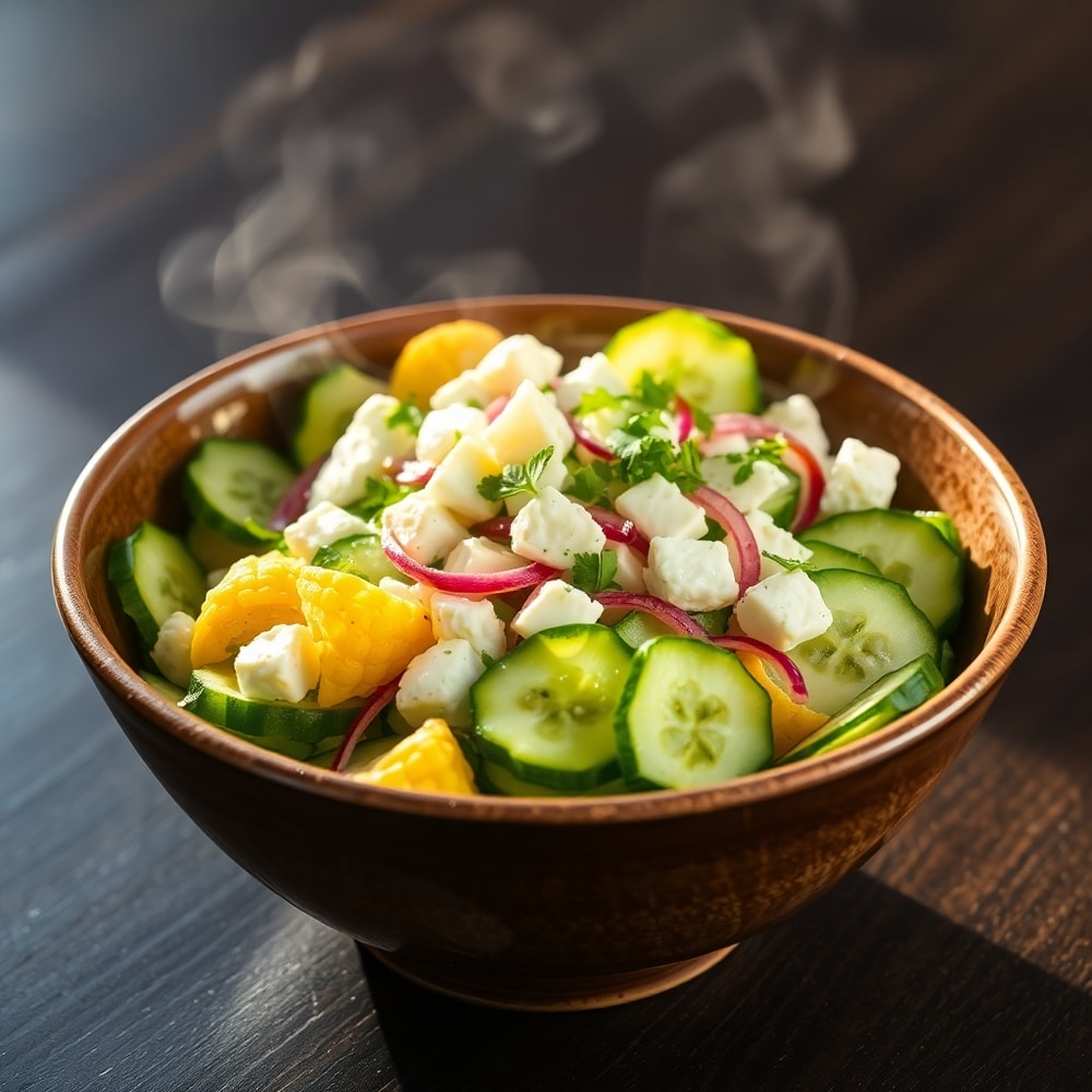 cucumber feta salad