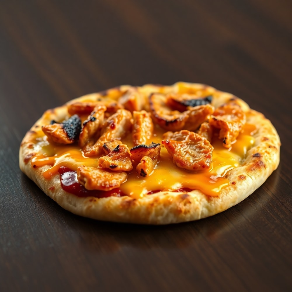 Easy BBQ Chicken Flatbread