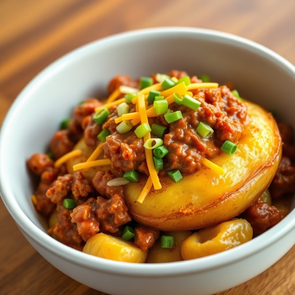 Easy Better Than Takeout Sloppy Joe Potato Skillet Final Dish