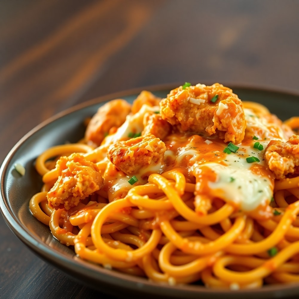 Buffalo Chicken Pasta