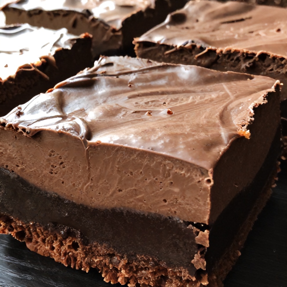 Easy Chocolate Mousse Brownies
