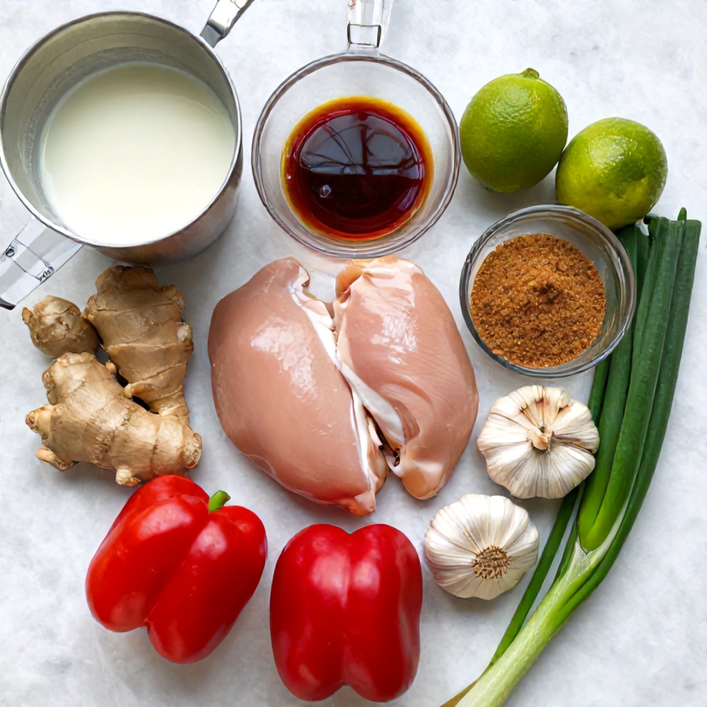 Coconut Chicken Ingredients