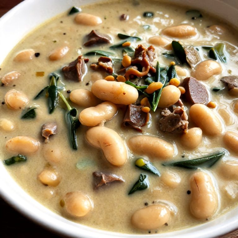 Easy Tuscan White Bean Soup