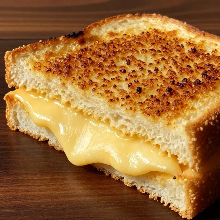 easy garlic bread grilled cheese