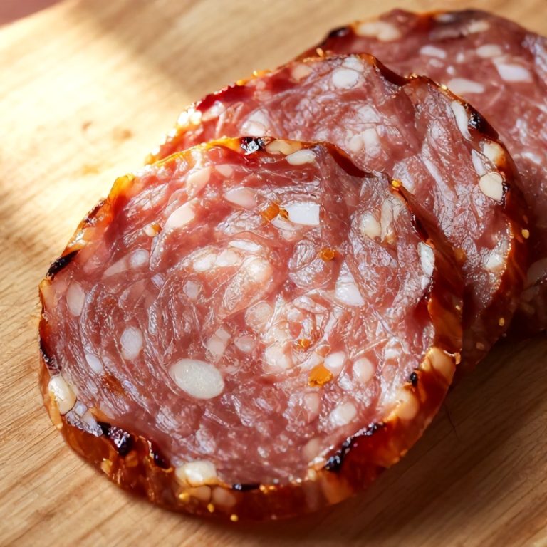 Easy Homemade Vegan Salami