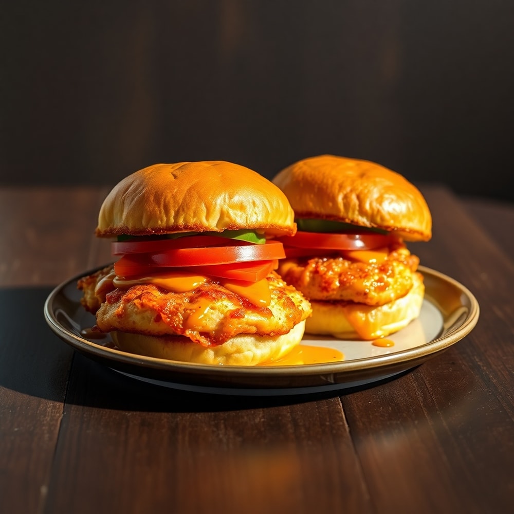 Honey Mustard BLT Chicken Sliders
