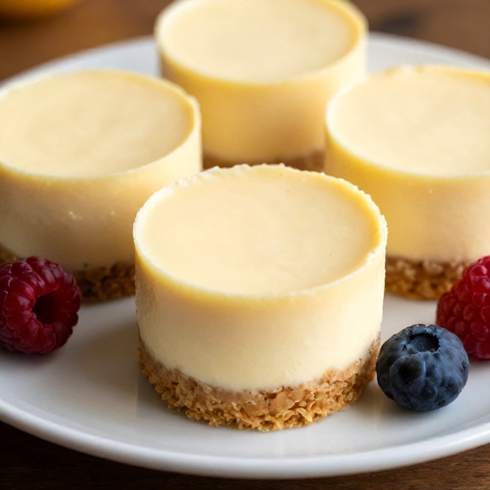 Keto No Bake Lemon Cheesecake Cups Ready to Serve