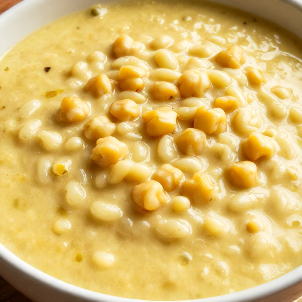 Easy Lemon Chickpea Orzo Soup