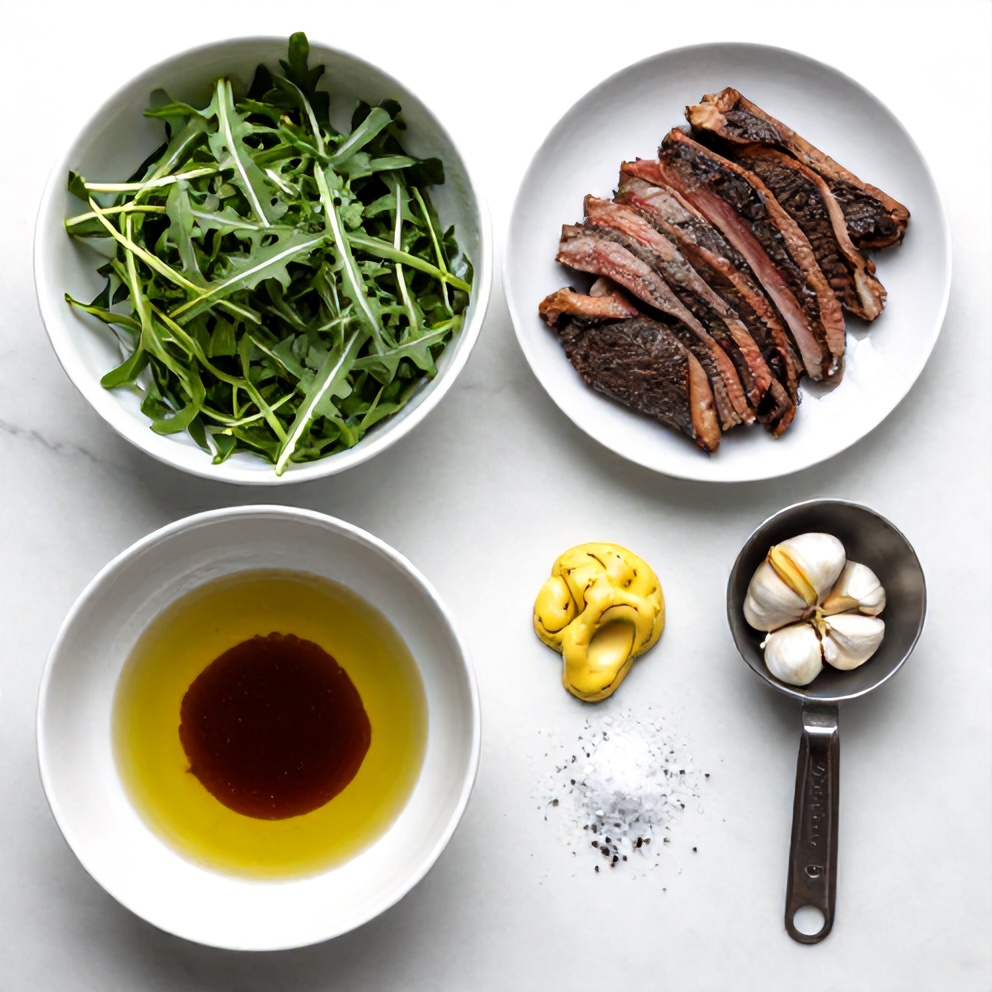Meal Prep Steak Salad Ingredients