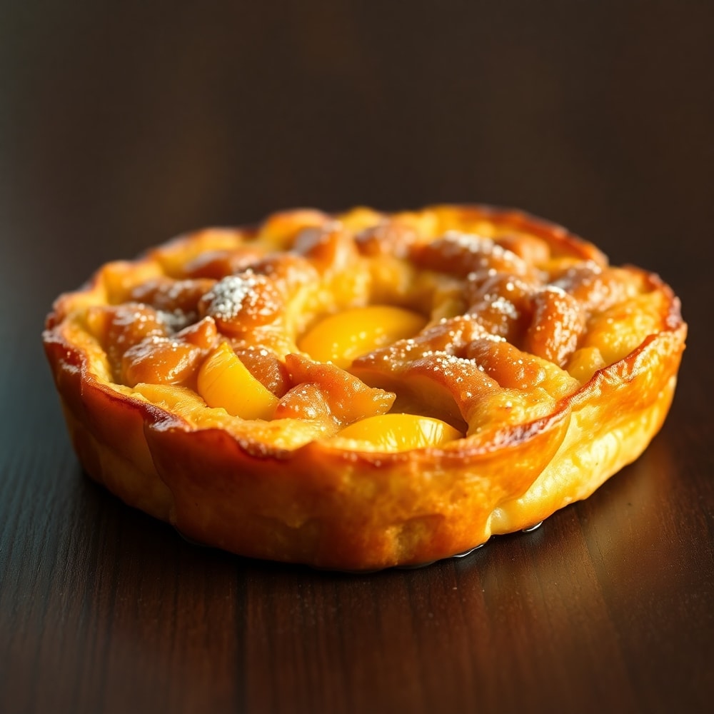 Easy Peach Cobbler French Toast Bake