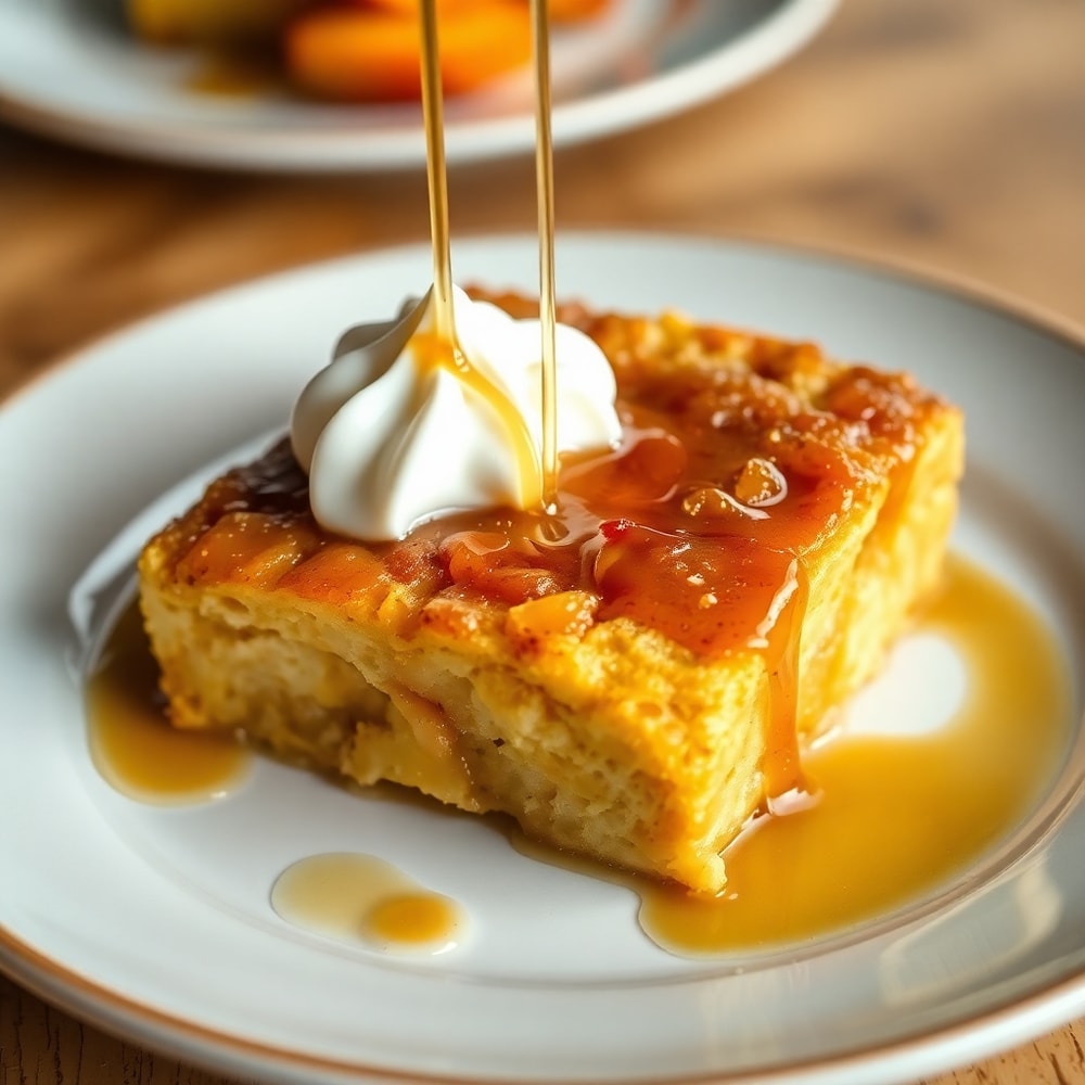 Easy Peach Cobbler French Toast Bake Final