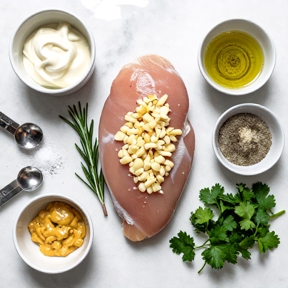 Rosemary Dijon Chicken Breast Ingredients
