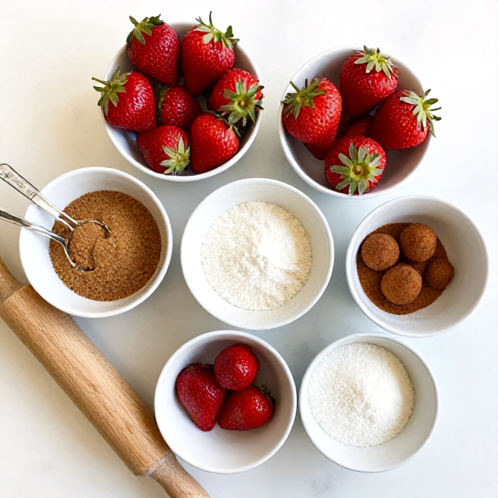 Easy Strawberry Cinnamon Rolls Ingredients