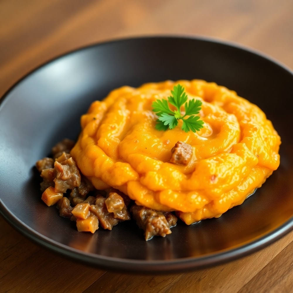 Sweet Potato Shepherd's Pie Close Up